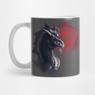 Silver Dragon Mug